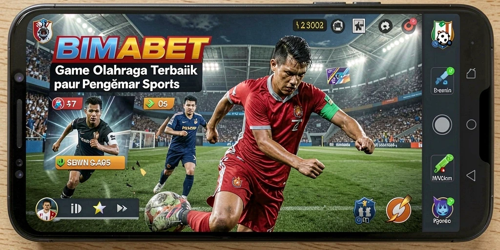 Tampilan menarik gameplay BIMABET yang penuh aksi olahraga.