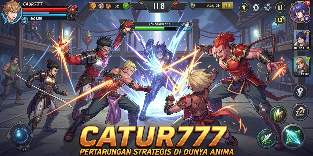 Tampilkan gameplay seru dengan karakter anime yang unik