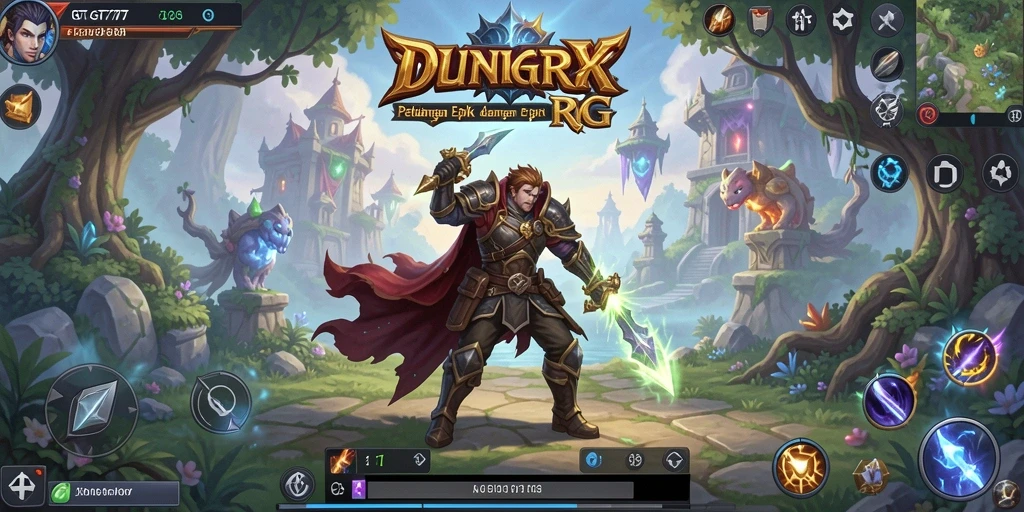 Tampilan gameplay RPG yang mendalam dan menakjubkan di GT777.
