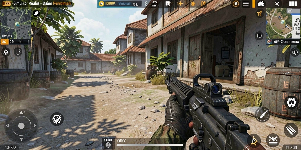 Gameplay simulasi menakjubkan dalam IDRRP.
