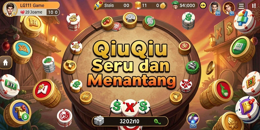 Tampilan gameplay QiuQiu yang menegangkan di LG111.