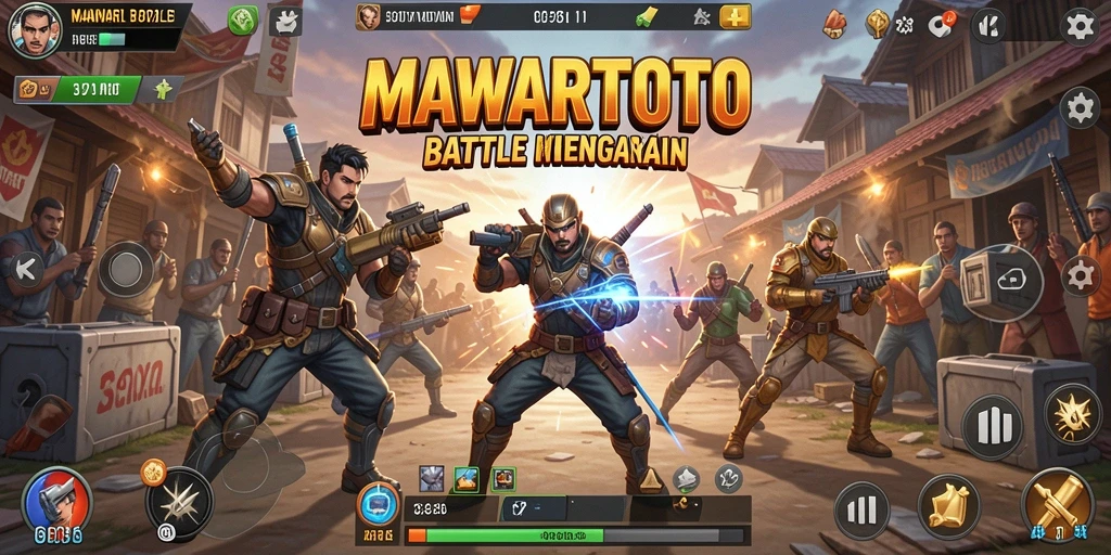 Tampilan gameplay seru dan mendebarkan di MAWARTOTO.