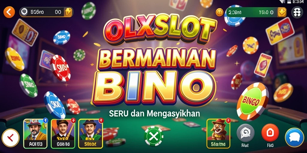 Tampilan gameplay OLXSLOT dengan suasana Bingo yang mengasyikkan.