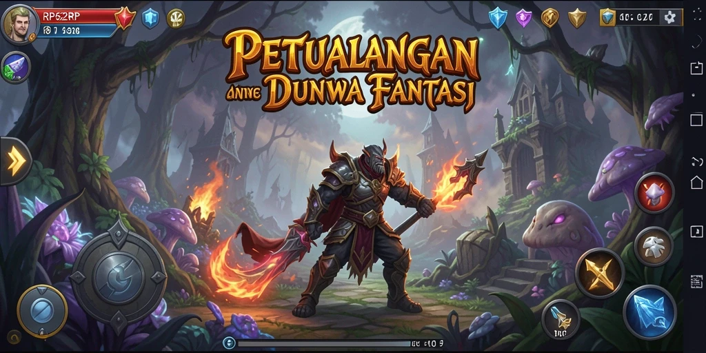 Screenshot yang menampilkan aksi seru dalam petualangan RP62RP.