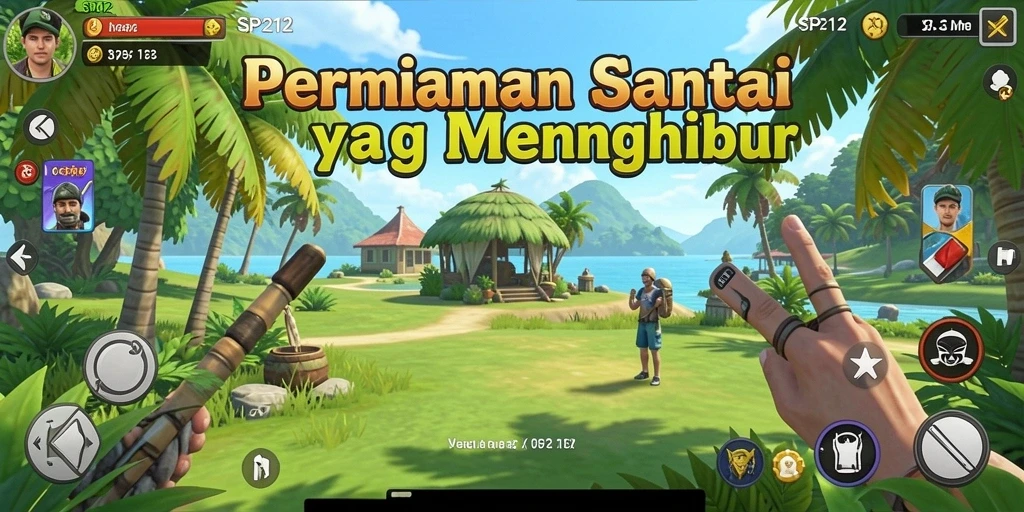 Tampilan gameplay SP212 yang menarik dan menghibur.