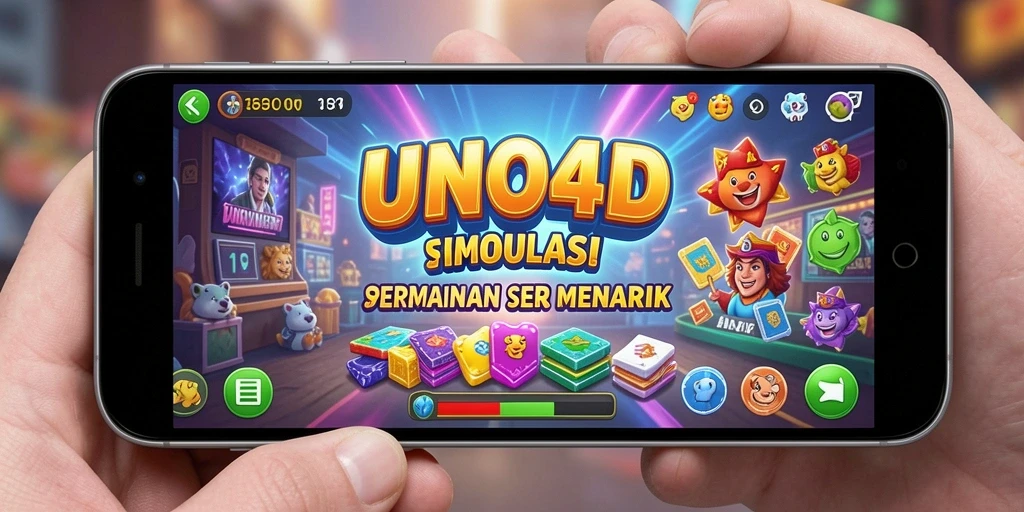 Tampilan gameplay seru dari UNO4D yang memikat.